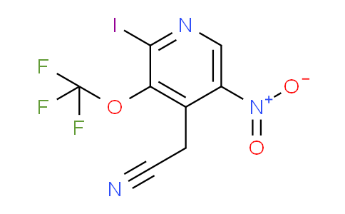 AM155408 | 1806166-70-0 | 2-Iodo-5-nitro-3-(trifluoromethoxy)pyridine-4-acetonitrile