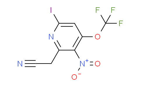 AM155409 | 1804650-74-5 | 6-Iodo-3-nitro-4-(trifluoromethoxy)pyridine-2-acetonitrile
