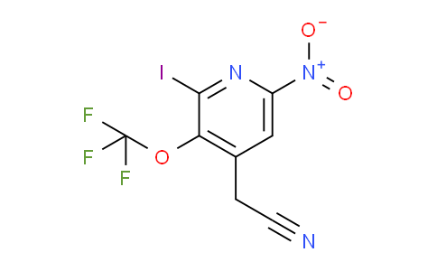 AM155411 | 1806166-77-7 | 2-Iodo-6-nitro-3-(trifluoromethoxy)pyridine-4-acetonitrile
