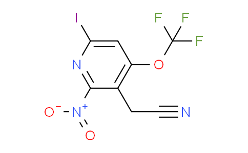 AM155413 | 1805945-43-0 | 6-Iodo-2-nitro-4-(trifluoromethoxy)pyridine-3-acetonitrile