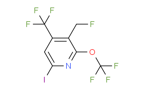 AM155420 | 1804867-01-3 | 3-(Fluoromethyl)-6-iodo-2-(trifluoromethoxy)-4-(trifluoromethyl)pyridine