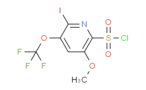 AM155433 | 1804345-62-7 | 2-Iodo-5-methoxy-3-(trifluoromethoxy)pyridine-6-sulfonyl chloride