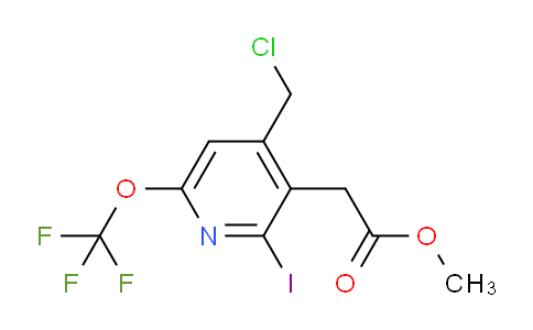 AM155436 | 1804834-31-8 | Methyl 4-(chloromethyl)-2-iodo-6-(trifluoromethoxy)pyridine-3-acetate