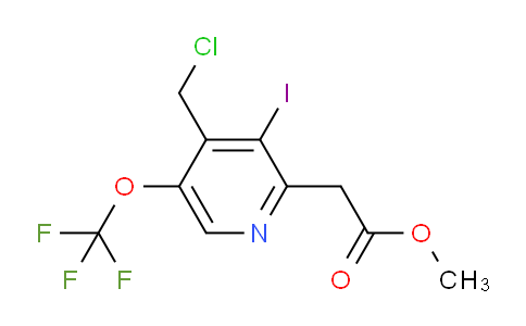 AM155437 | 1804355-02-9 | Methyl 4-(chloromethyl)-3-iodo-5-(trifluoromethoxy)pyridine-2-acetate