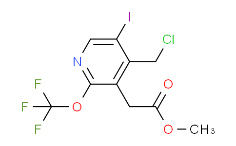 AM155440 | 1805992-39-5 | Methyl 4-(chloromethyl)-5-iodo-2-(trifluoromethoxy)pyridine-3-acetate