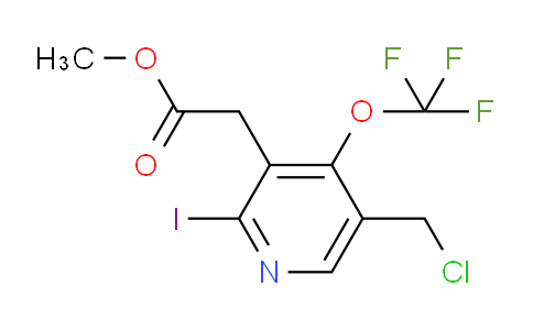 AM155443 | 1803964-31-9 | Methyl 5-(chloromethyl)-2-iodo-4-(trifluoromethoxy)pyridine-3-acetate