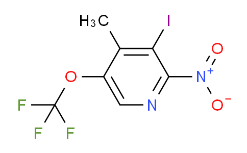 AM155444 | 1806723-55-6 | 3-Iodo-4-methyl-2-nitro-5-(trifluoromethoxy)pyridine