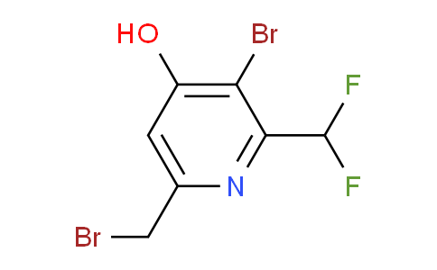 AM15545 | 1806073-31-3 | 3-Bromo-6-(bromomethyl)-2-(difluoromethyl)-4-hydroxypyridine