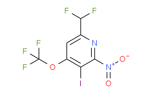 AM155452 | 1804831-85-3 | 6-(Difluoromethyl)-3-iodo-2-nitro-4-(trifluoromethoxy)pyridine