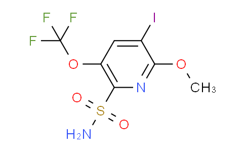 AM155462 | 1804362-58-0 | 3-Iodo-2-methoxy-5-(trifluoromethoxy)pyridine-6-sulfonamide