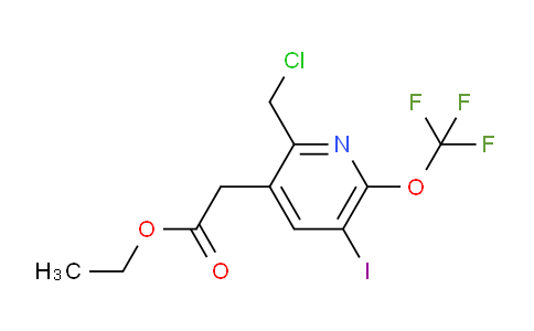 AM155463 | 1806740-73-7 | Ethyl 2-(chloromethyl)-5-iodo-6-(trifluoromethoxy)pyridine-3-acetate
