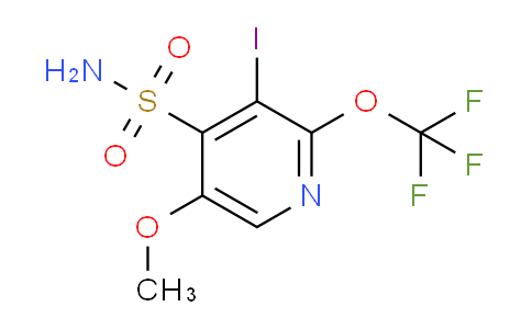 AM155467 | 1804346-38-0 | 3-Iodo-5-methoxy-2-(trifluoromethoxy)pyridine-4-sulfonamide