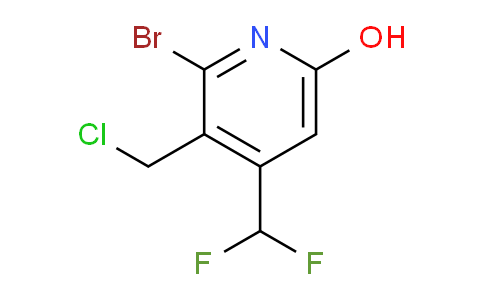 AM15547 | 1804886-22-3 | 2-Bromo-3-(chloromethyl)-4-(difluoromethyl)-6-hydroxypyridine