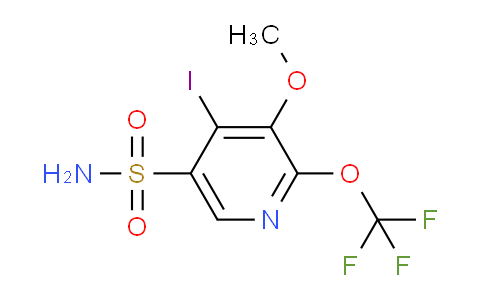AM155476 | 1804647-63-9 | 4-Iodo-3-methoxy-2-(trifluoromethoxy)pyridine-5-sulfonamide
