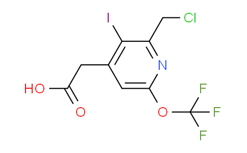 AM155477 | 1805992-19-1 | 2-(Chloromethyl)-3-iodo-6-(trifluoromethoxy)pyridine-4-acetic acid