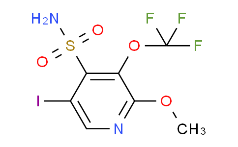 5-Iodo-2-methoxy-3-(trifluoromethoxy)pyridine-4-sulfonamide