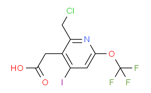 AM155482 | 1805992-26-0 | 2-(Chloromethyl)-4-iodo-6-(trifluoromethoxy)pyridine-3-acetic acid