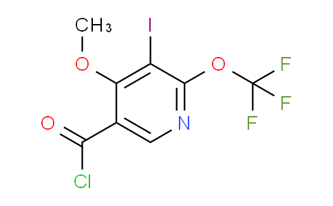 AM155484 | 1806738-88-4 | 3-Iodo-4-methoxy-2-(trifluoromethoxy)pyridine-5-carbonyl chloride