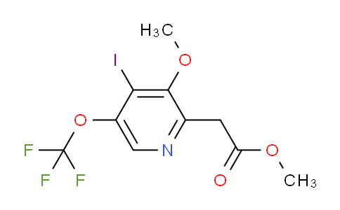 Methyl 4-iodo-3-methoxy-5-(trifluoromethoxy)pyridine-2-acetate