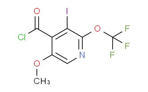 3-Iodo-5-methoxy-2-(trifluoromethoxy)pyridine-4-carbonyl chloride