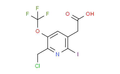 AM155495 | 1804353-93-2 | 2-(Chloromethyl)-6-iodo-3-(trifluoromethoxy)pyridine-5-acetic acid