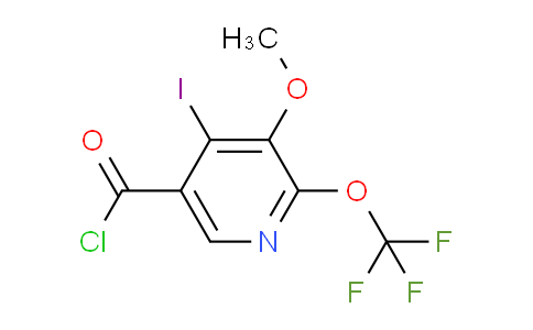 4-Iodo-3-methoxy-2-(trifluoromethoxy)pyridine-5-carbonyl chloride