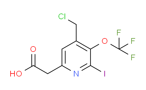 AM155513 | 1804354-19-5 | 4-(Chloromethyl)-2-iodo-3-(trifluoromethoxy)pyridine-6-acetic acid