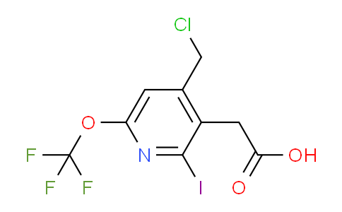 AM155516 | 1806259-83-5 | 4-(Chloromethyl)-2-iodo-6-(trifluoromethoxy)pyridine-3-acetic acid