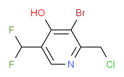 AM15552 | 1804886-23-4 | 3-Bromo-2-(chloromethyl)-5-(difluoromethyl)-4-hydroxypyridine