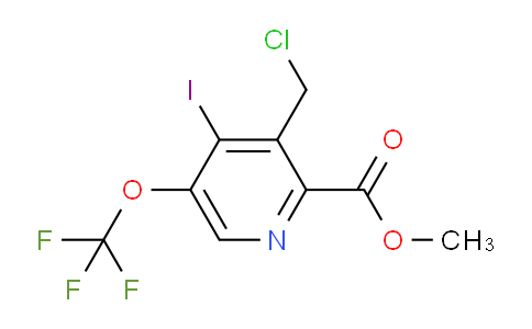 AM155532 | 1806257-55-5 | Methyl 3-(chloromethyl)-4-iodo-5-(trifluoromethoxy)pyridine-2-carboxylate