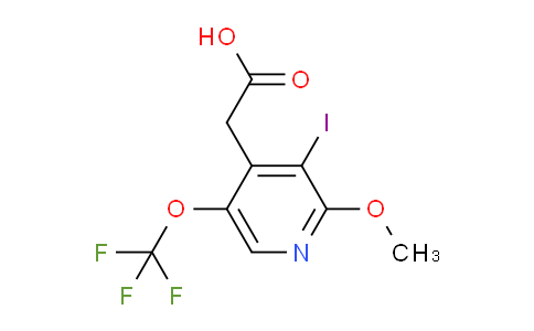 AM155533 | 1804778-38-8 | 3-Iodo-2-methoxy-5-(trifluoromethoxy)pyridine-4-acetic acid