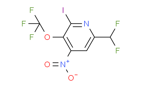 AM155534 | 1804831-91-1 | 6-(Difluoromethyl)-2-iodo-4-nitro-3-(trifluoromethoxy)pyridine