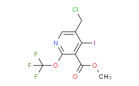 AM155536 | 1806257-66-8 | Methyl 5-(chloromethyl)-4-iodo-2-(trifluoromethoxy)pyridine-3-carboxylate