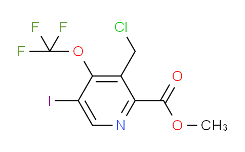 AM155538 | 1804866-83-8 | Methyl 3-(chloromethyl)-5-iodo-4-(trifluoromethoxy)pyridine-2-carboxylate