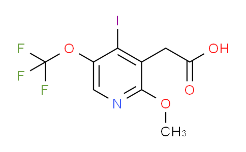 AM155540 | 1805926-56-0 | 4-Iodo-2-methoxy-5-(trifluoromethoxy)pyridine-3-acetic acid