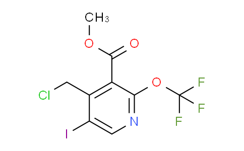 AM155541 | 1804633-61-1 | Methyl 4-(chloromethyl)-5-iodo-2-(trifluoromethoxy)pyridine-3-carboxylate
