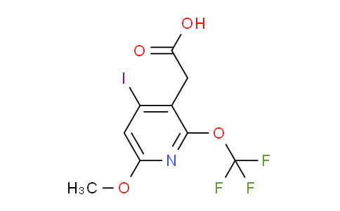 AM155543 | 1804778-48-0 | 4-Iodo-6-methoxy-2-(trifluoromethoxy)pyridine-3-acetic acid