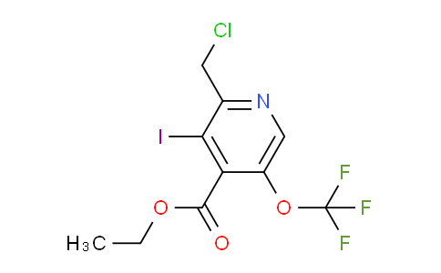 AM155547 | 1804353-35-2 | Ethyl 2-(chloromethyl)-3-iodo-5-(trifluoromethoxy)pyridine-4-carboxylate