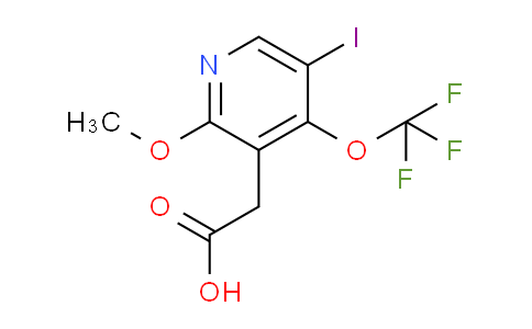 5-Iodo-2-methoxy-4-(trifluoromethoxy)pyridine-3-acetic acid