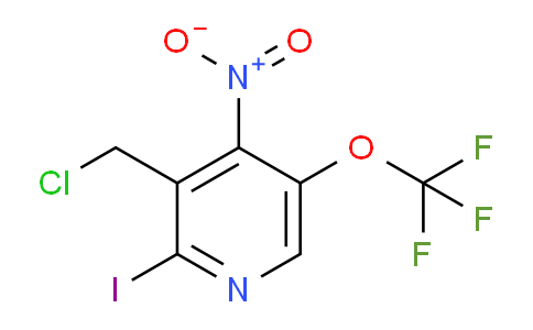 3-(Chloromethyl)-2-iodo-4-nitro-5-(trifluoromethoxy)pyridine