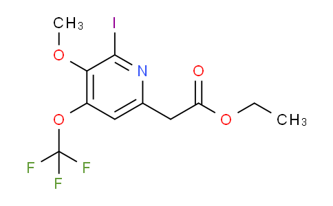 AM155555 | 1806728-95-9 | Ethyl 2-iodo-3-methoxy-4-(trifluoromethoxy)pyridine-6-acetate