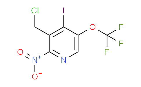 AM155557 | 1806738-10-2 | 3-(Chloromethyl)-4-iodo-2-nitro-5-(trifluoromethoxy)pyridine