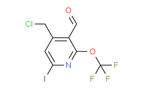AM155562 | 1804365-56-7 | 4-(Chloromethyl)-6-iodo-2-(trifluoromethoxy)pyridine-3-carboxaldehyde
