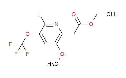 AM155565 | 1804646-08-9 | Ethyl 2-iodo-5-methoxy-3-(trifluoromethoxy)pyridine-6-acetate