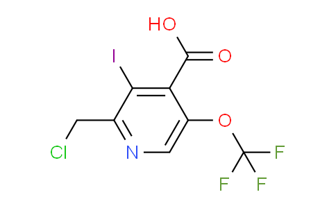 AM155568 | 1804632-74-3 | 2-(Chloromethyl)-3-iodo-5-(trifluoromethoxy)pyridine-4-carboxylic acid