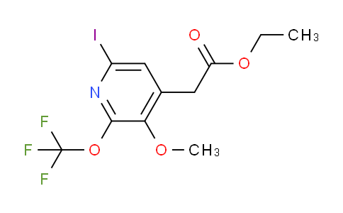 AM155569 | 1804437-76-0 | Ethyl 6-iodo-3-methoxy-2-(trifluoromethoxy)pyridine-4-acetate