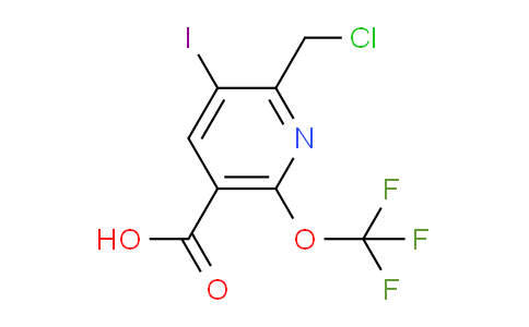 AM155571 | 1805979-71-8 | 2-(Chloromethyl)-3-iodo-6-(trifluoromethoxy)pyridine-5-carboxylic acid