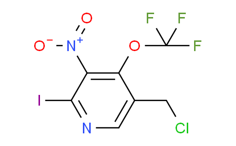 5-(Chloromethyl)-2-iodo-3-nitro-4-(trifluoromethoxy)pyridine