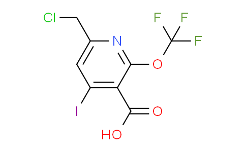 6-(Chloromethyl)-4-iodo-2-(trifluoromethoxy)pyridine-3-carboxylic acid
