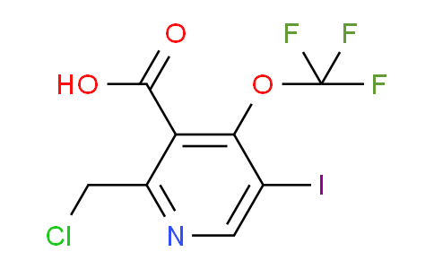 AM155575 | 1804843-33-1 | 2-(Chloromethyl)-5-iodo-4-(trifluoromethoxy)pyridine-3-carboxylic acid